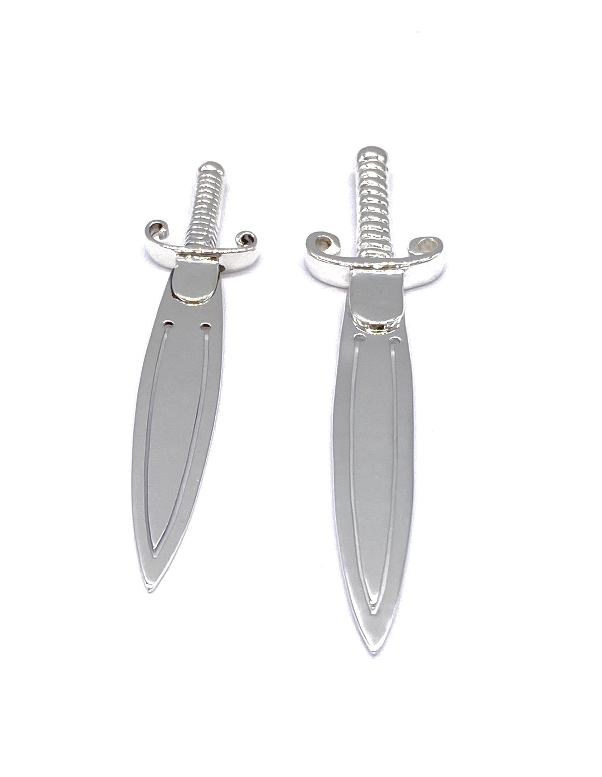 925 Solid Sterling Silver SWORD BOOKMARK