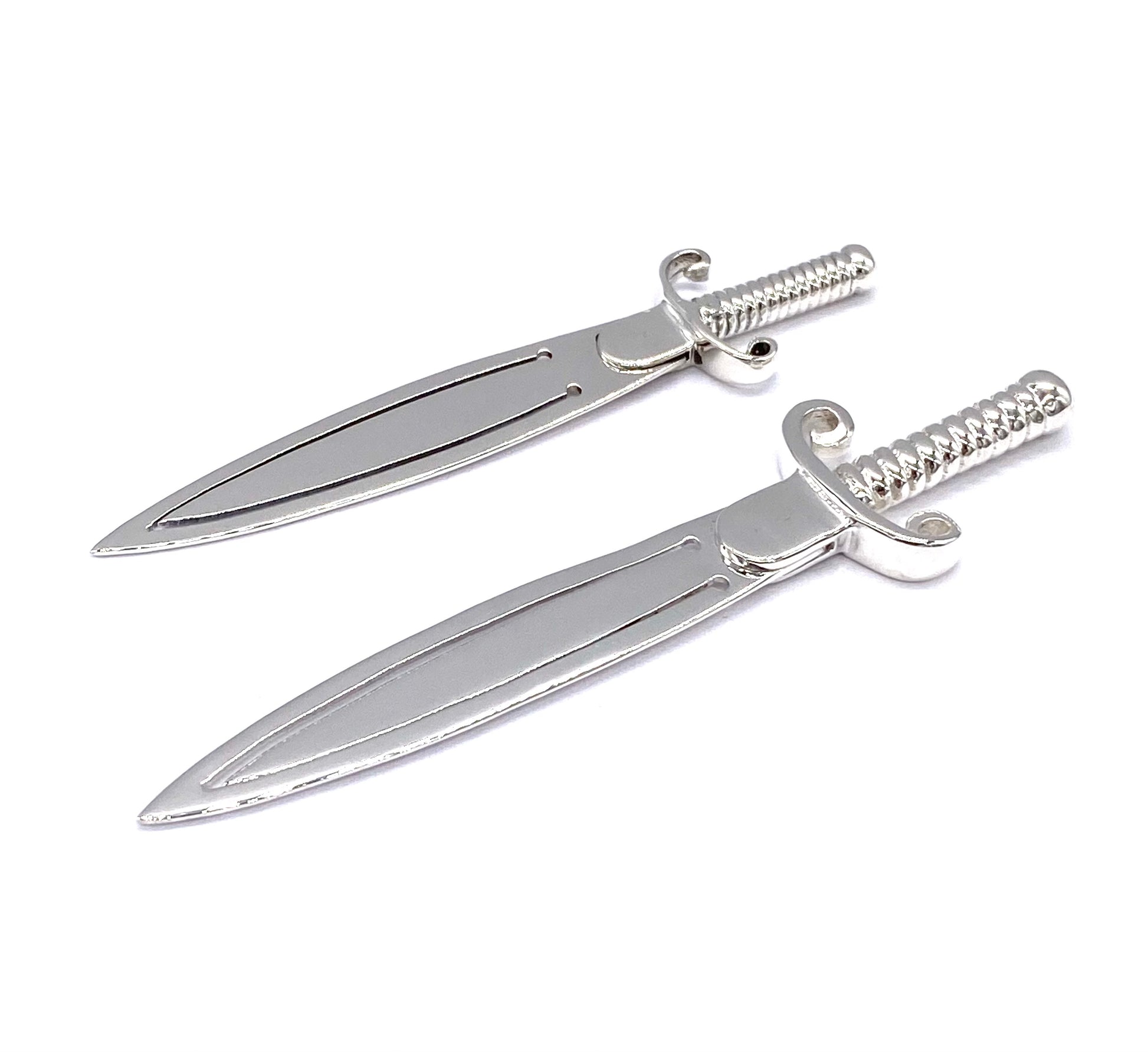 925 Solid Sterling Silver SWORD BOOKMARK