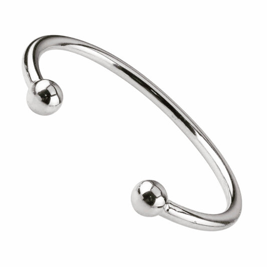 925 Sterling Silver Torque Cuff Bangle Bracelet 3 mm or 5 mm Thickness